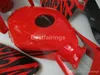 حقن ABS Fairing Kit لهوندا CBR600RR 05 06 Red Black Fallings Set CBR600RRR 2005 2006 FF04