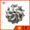 TD05H 49179-02712 56.24/75.00mm 6+6 blades Reverse High Performance Turbo Billet compressor wheel/Aluminum 2618/Turbocharger Milling wheel