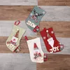 11styles Christmas Candy Stocking Gift Bag Calzini per decorazioni di alberi di Natale appesi al muro Regali di decorazioni natalizie