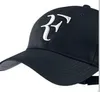 Tenis Kapağı% 100 Pamuk Yeni 2020 Bahar ve Sonbahar Spor Kapağı Snapback Kadın Kadın Erkek Erkek Beyzbol Kapağı Roger Federer RF Hybrid H2197