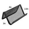 Mesh Collection Visitenkartenhalter Metall-Desktop-Kartenvitrinen