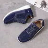 Moda kobieta sneakers wiertarka wodna strona zamek błyskawiczny klin szpilki gęsta wodna platforma trenerzy England Hearsen Board Casual Buty duży rozmiar