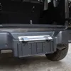 ABS -bil bakre registreringsskylt Lätt silverdekoration för Jeep Wrangler JL 2018 Högkvalitativ Auto Exterior Accessories4252848