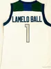 Huskys Pallacanestro Cucito Lonzo Ball 1 Lamelo Magliette Sport interi