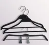 Черные пластиковые вешалки одежда вешалка для одежды нескользящая стеллаж для хранения вешалки для домашнего использования