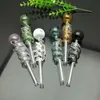 Smoking Pipes Multi-screw wire glass direct-fired pot Glass Bongs Oil Burner Pipes Water Pipes Oil Rigs