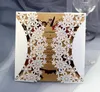 Laser Cut Wedding Invitations OEM in Multi Colors Customized Hollow With Snowflakes Folded Personalized Wedding Invitation Cards BW-HK67