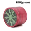 Tobacco Herb Lighting Grinder 4 piece 50mm 55mm 63mm Smoking Set aluminum alloy pollen press catcher metal grinders With Clear WIN3795692