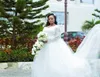 Удивительные романтические кружева с длинным рукавом плюс размер свадебных платьев 2019 Милая юбка из тюля на заказ Vestido Novia Свадебные платья