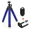 شريحة حامل الهاتف المرن مرنة Tripod Stick Universal Stand Stand for Procame Camera Selfie Monopod مع Bluetooth Remote No Package