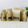 Kraft Paper Bag Nuts Selfstyled Retro Kraft Paper Packing Presentväskor Party Wedding Marriage Candies Food Cookie Packaging Bags1628632