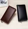 Nytt kortpaket Lång plånbok Passpanna Multi-Card Multi-Function Male och Kvinna Stora Kapacitet Visitkort ID-innehavare