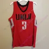 Camisetas de baloncesto UNLV Rebels Camiseta de baloncesto NCAA College Amauri Hardy Elijah Mitrou-Long Donnie Tillman Bryce Hamilton Cheikh Mbacke Diong Antonio Blair
