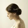 Acessórios de cabelo de noiva com marquise rhineston cerâmica floers feminino jóias de cabelo artesanal casamento headpieces acessórios de noiva BW-HP844