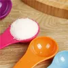 5 sztuk Zestaw Kolorowe Pomiarowe Narzędzie Spoon Plastikowe 1 ml 15 ml Miara łyżki środków cukru Scoop Kitchen Cake Scoops Ustawia BH2977 TQQ