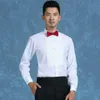 Wholesale And Retail High Quality Groom Shirts Best Man Shirt Long Sleeve White Shirt Groom Accessories 01