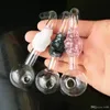 Bend the gourd pot ﾠ, New Unique Glass Bong Water Pipes Narghilè Oil Rigs Fumo con Droppe