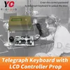 Telegraph-Tastatur mit LCD-Controller-Prop YOPOOD Escape Room Geben Sie das richtige Passwort über die Tastatur ein, um die LCD-Controller-Anzeige zu entsperren