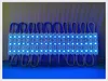 Injeção com lente RGB LED Módulo SMD 5050 Módulo de luz LED à prova d'água para letra de sinal RGB DC12V 0,72W ​​3 LED IP66 75mm x 15mm x 5mm