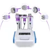 Best Price 5 In 1 Ultrasonic Cavitation Vacuum Radio Frequency Multipolar RF Slimming Machine for Spa DHL FEDEX Shipping