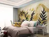 3D behang voor muren kamer woonkamer slaapkamer muur muurschildering stickers plant tv achtergrond behang custom