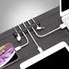 Cable Management Organizer Soft Silicone Cable Winder Colorful Desktop Wire Organizer Cord Protector Holder Clip yq02112