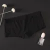 M-2XL Trasparente Uomo Sexy Senza Soluzione di Continuità Pantaloni Della Biancheria Intima Boxer Maschile di Media Vita Maglia Sottovesti Homme Mutandine Boxer