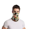 Polyester Bandana Magic Neckerchief Microfiber Men's Scarf Snood för kvinnor Versatility Caps Cykling Elastic Snood Scunchie