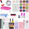 Poly Gel Set Fast Building Glue 30ml PolyGel Varnish Set Crystal Soak Off Semi Permanent UV Lamp Nail Kit LIt71336442