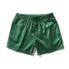 Sexy Mini Shorts Men Fashion Plus Size Vintage Nightclub Shorts Boys Lace-up Green Sports Running Beach Short pant 3xl