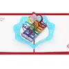 Ação de Graças Dia da Mãe Papel Handmade 3D Cartões para Amor Mamã Aniversário Natal Festivo Fontes Fontes