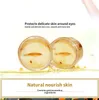 Ouro Osmanthus Máscara Eye 80 PCs / Garrafa Olhos Cuidados Colágeno Gel Sono Patchde Escuro Círculos Removedor