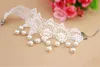 2020 Japan And South Korea New Korean Version Of Beautiful Sexy Lace Chain Pink Bow Pearl Jewelry Wholesale Accessories