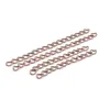 300pcs/lot 50mm Necklace Extension Chain Bulk Bracelet Extended Chains Tail Extender For DIY Jewelry Making