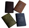 DHL100pcs Card Holders Men PU Light Passport Card Holders Mix Color Passport Cover