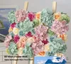 50pcs lot Oil Color Silk Rose Heads Artificial Satin Blue Rose Heads 4.2inch for outdoor flower wall wedding decoration