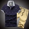 Men's Tracksuits MANTLCONX Arrival Fashion Casual Summer Men's Sets Print Men Shorts + T Shirt Suit 2 Pieces Plus Size 4XL Bottoms1