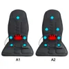 New Electric Back Heated Massage Cushion Car Seat Home Office Cushion Car Seat Chair Massager Lumbar Back Neck Pad Relaxation17401889