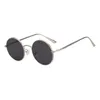 Max Glasiz Vintage Okulary przeciwsłoneczne Kobiety retro okrągłe okulary żółte okulary luzowe metalowe szklanki powłoka okulary gafas de sol mujer1390660