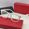 Neue Modedesign optische Brille 0011 Schmetterlingsrahmen transparente Linse Retro einfacher Stil transparente Brille kann mit Brille ausgestattet werden