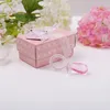 Crystal baby shower favoris newborn baby present uppsättning älskare kristall rosa pacifier baby souvenir grossist lx2396