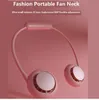 Yeni Asma Boyun Fan Yeni Ürün USB Soğutma Fanı Mini Küçük Elektrik Fan Taşınabilir