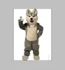 2020 Magasins d'usine Costume de mascotte de chien Husky Costume de personnage de dessin animé pour adulte Costume de mascotte Costume de déguisement Costume de carnaval de fête