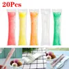 Plastic Bags picolé Moldes Ice Mold Pouch com Zip Seals descartáveis ​​auto-vedante gelo congelado Bar Ice Cream Ferramentas IIA210