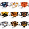 Volwassen Halloween Gezichtsmaskers 3D Gedrukte Pompoen Ghost Skull Stofdicht Maskers Ademend Wasbaar Doek Masker PM2.5 Beschermend Gezichtsmasker