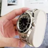Hombres no date Fashion Watch Diseño clásico Dial negro Acero inoxidable Movimiento automático Relojes mecánicos Sport Sport Wristw5661362