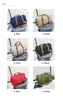 Men women Black Bag high quality canvas Shoulder Bag Handbag Ladies Weekend Portable Duffel Waterproof Wash