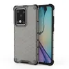 Clear Honeycomb Armor Phone Case For Iphone 12 Mini 11 Pro Max XS MAX XR 8 Plus 6S Samsung S20 Ultra Shockproof Protective Case