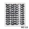 20 par 3D norek rzęsy rzęsy książek Naturalne fałszywe rzęsy fałszywe rzęsy Długa Makeup Eyelash Extension Norek Rzęsy do piękna