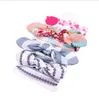 Bandeau Lapin Oreille Nouveau-Né Bandeau Élastique Bowknot Enfants Turbans Nouveau-Né Chapeaux Infant Head Wraps Bandeaux Cheveux Accessoires LSK464